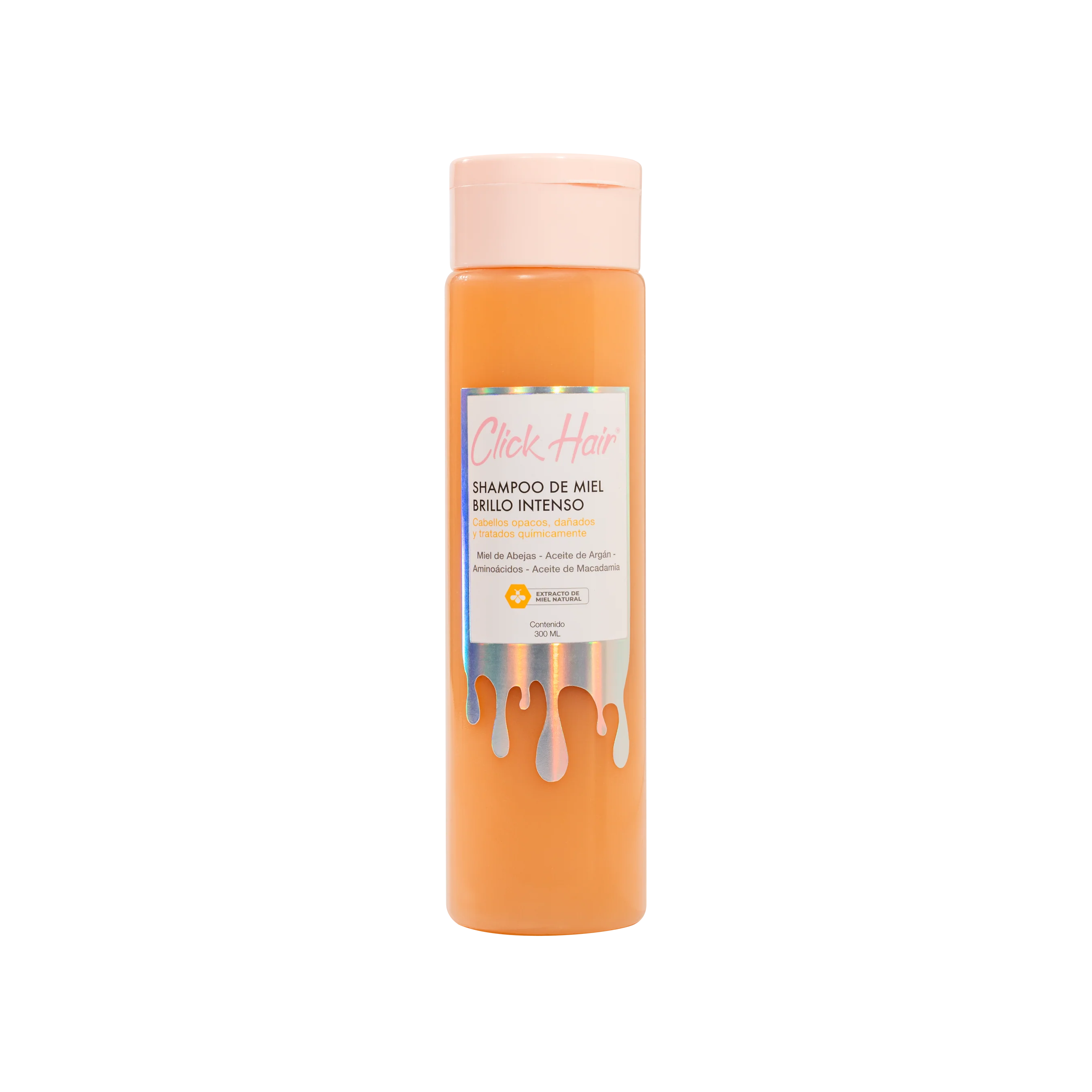 Click Hair Shampoo Miel Brillo Intenso